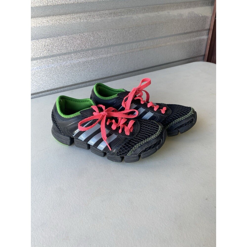 Adidas Climacool Ride Womens Running Shoes Size 5 Black Pink Green G45610 2011